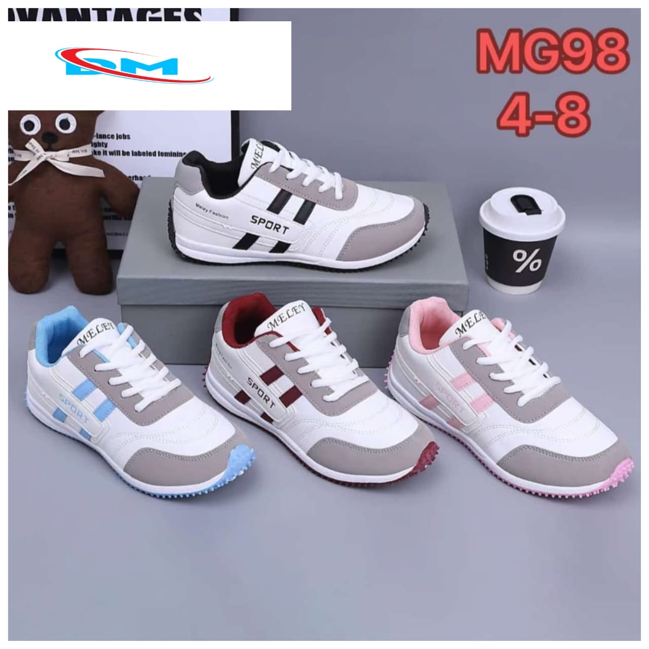 Contrast Sport Sneakers